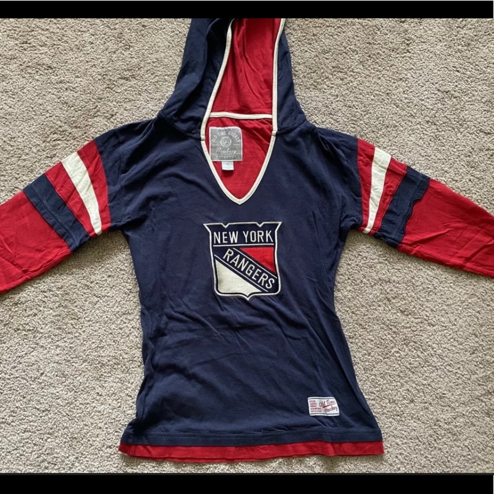 New York Rangers Women’s hoodie - Old Time Hockey